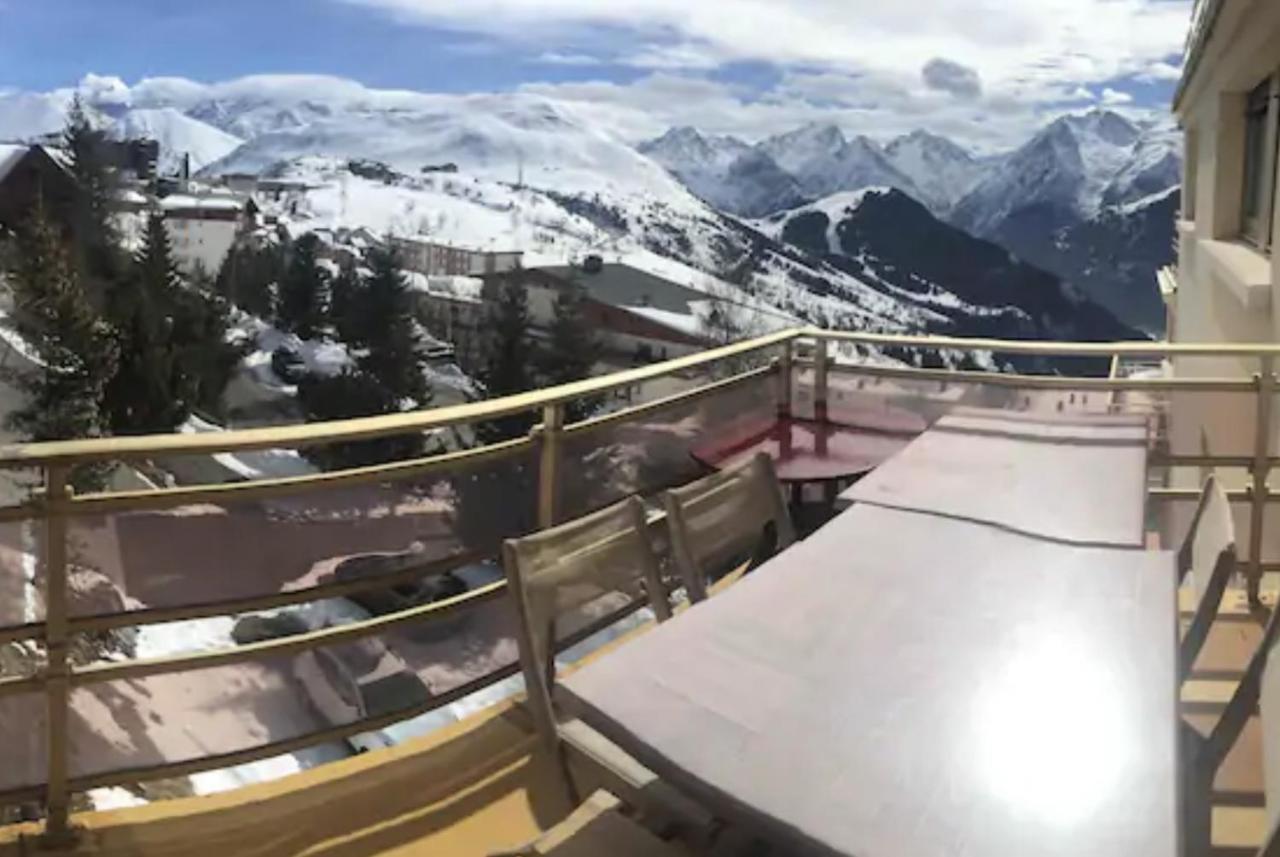 Alpe D'Huez - 46 M2 - Belle Terasse Apartment Bagian luar foto