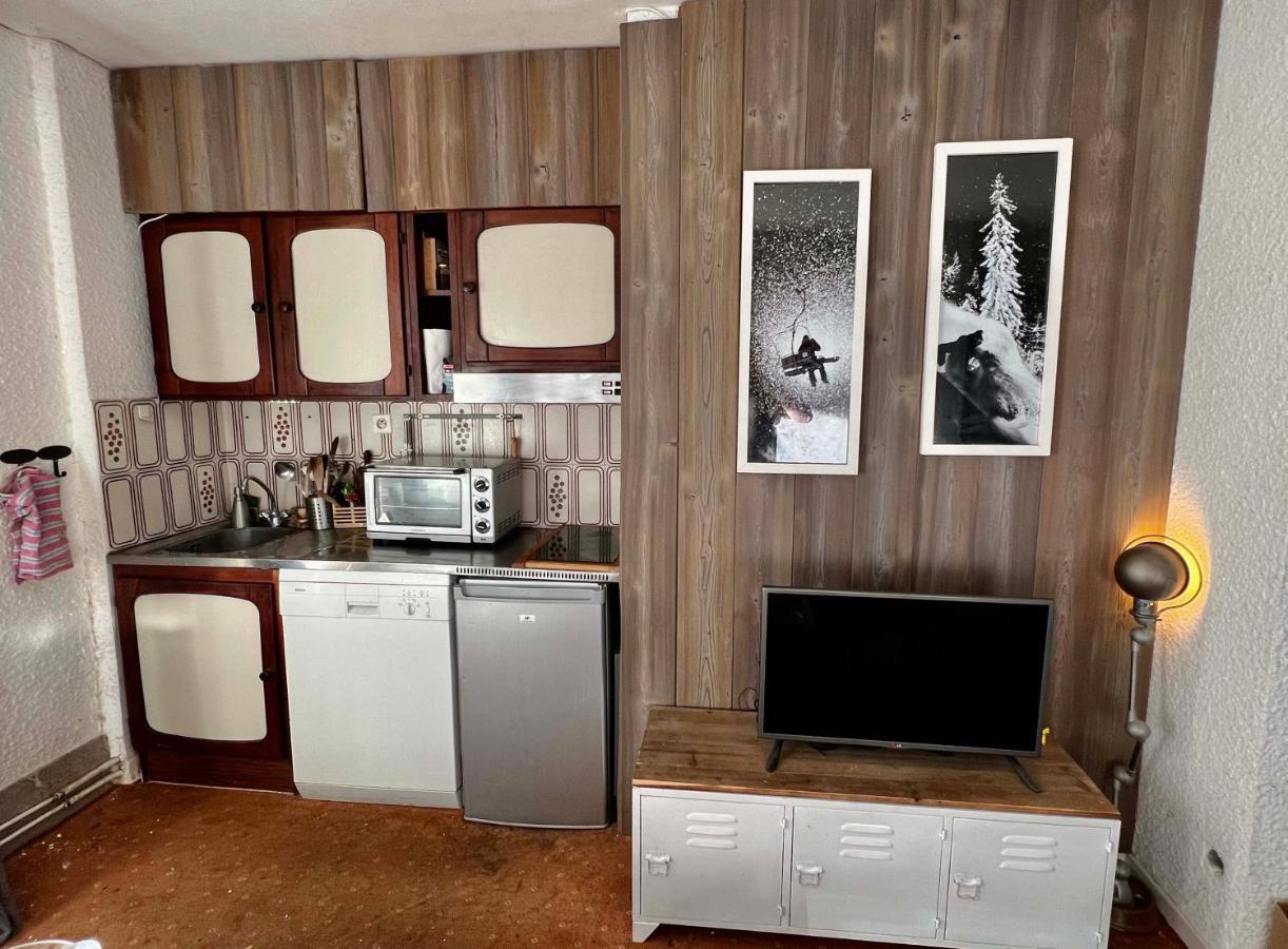 Alpe D'Huez - 46 M2 - Belle Terasse Apartment Bagian luar foto